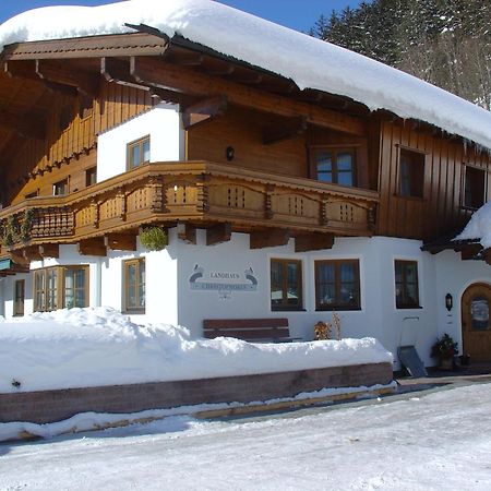 Landhaus Christophorus Leogang Esterno foto